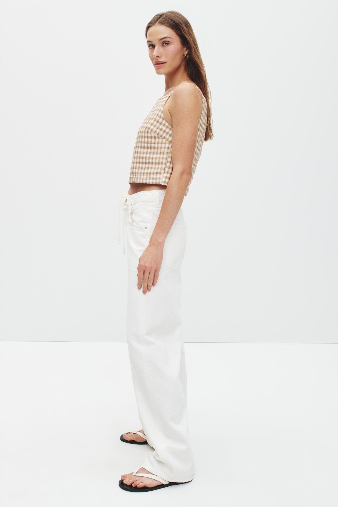 Kerri Linen Top by Reformation 1
