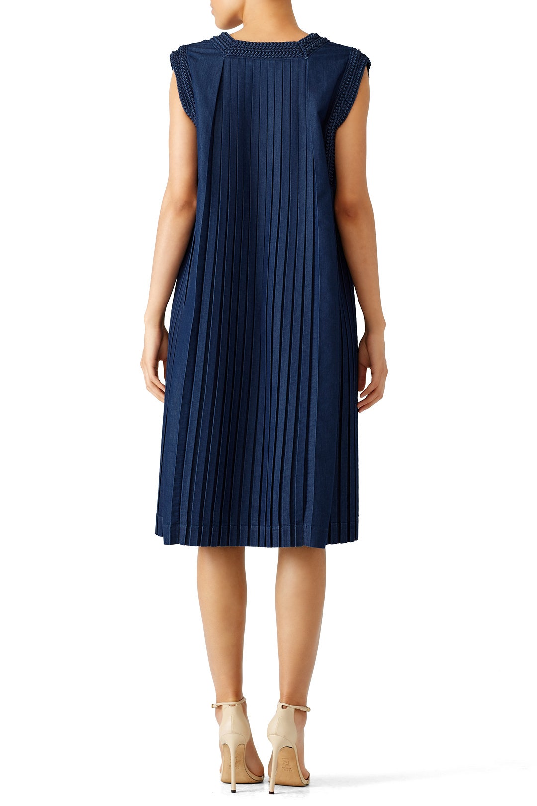 Denim Pleated Shift by Veronique Branquinho 1