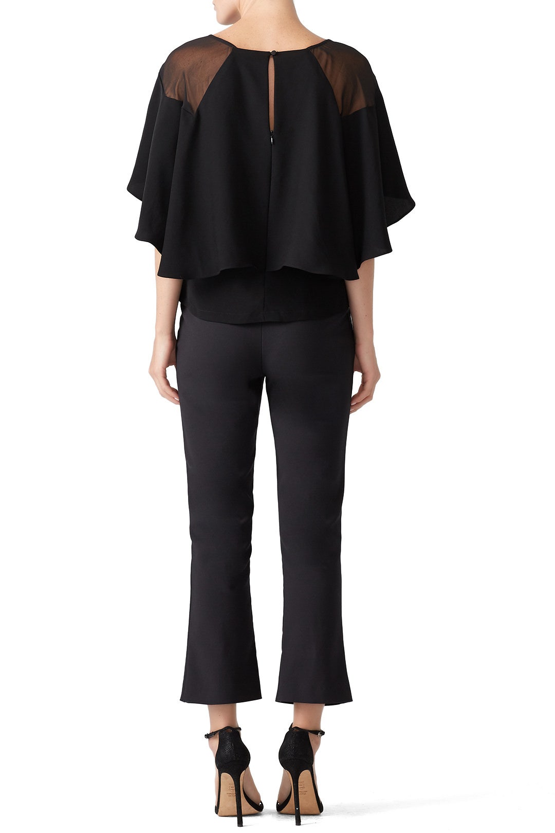 Dera Woven Cape Top by Adelyn Rae 2