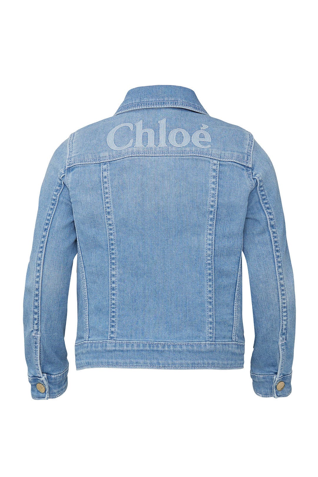 Kids Denim Logo Jacket by Chloé Kids 1