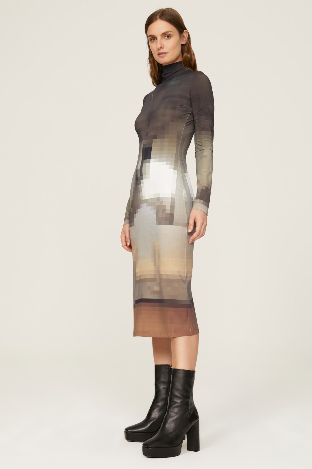 Pixel Print Dress by MM6 Maison Margiela | Rent the Runway Pixel Print Dress by MM6 Maison Margiela | Rent the Runway