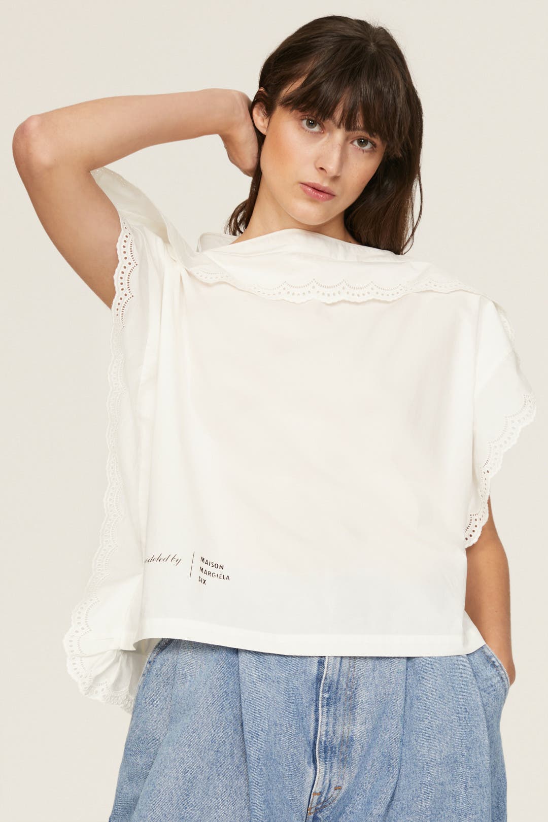 Eyelet Top by MM6 Maison Margiela | Rent the Runway