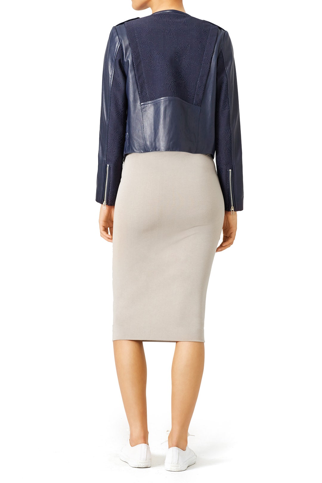 Indigo Leather Jacket by Rebecca Minkoff 1