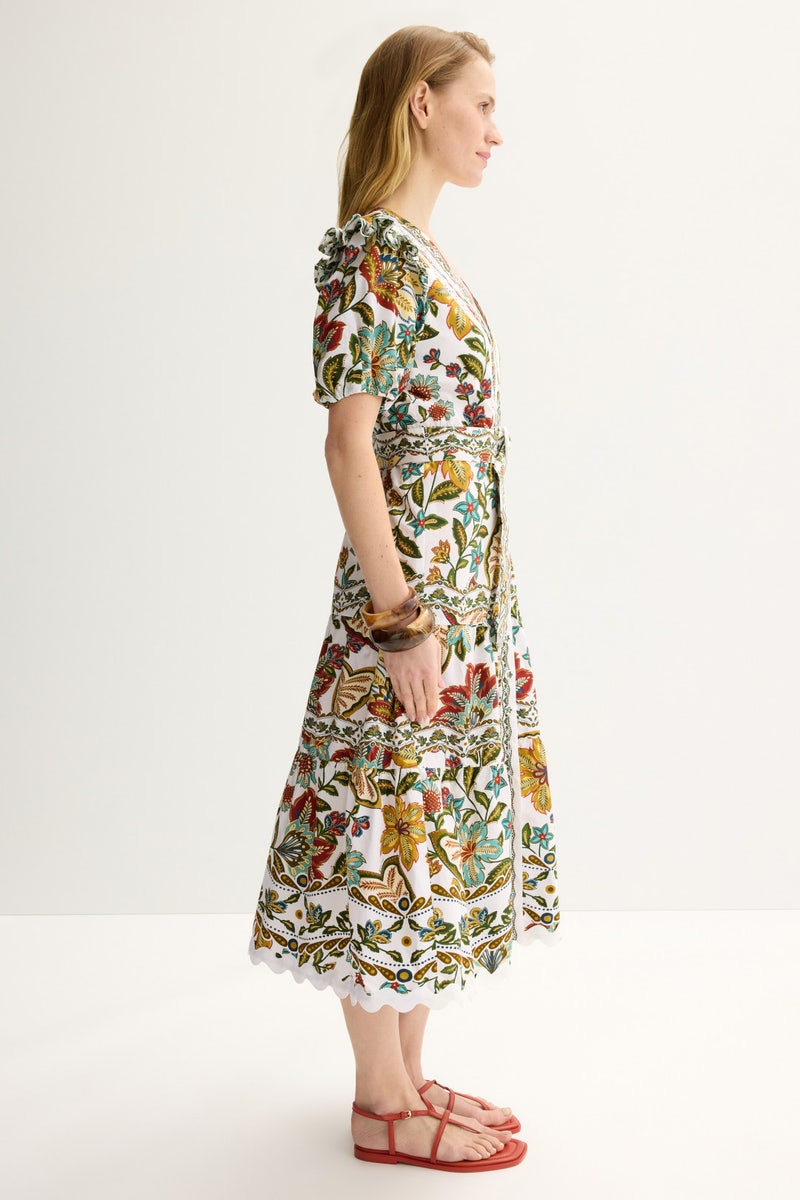 Botanicals Belted Midi Dress by FARM Rio - Photo 1
