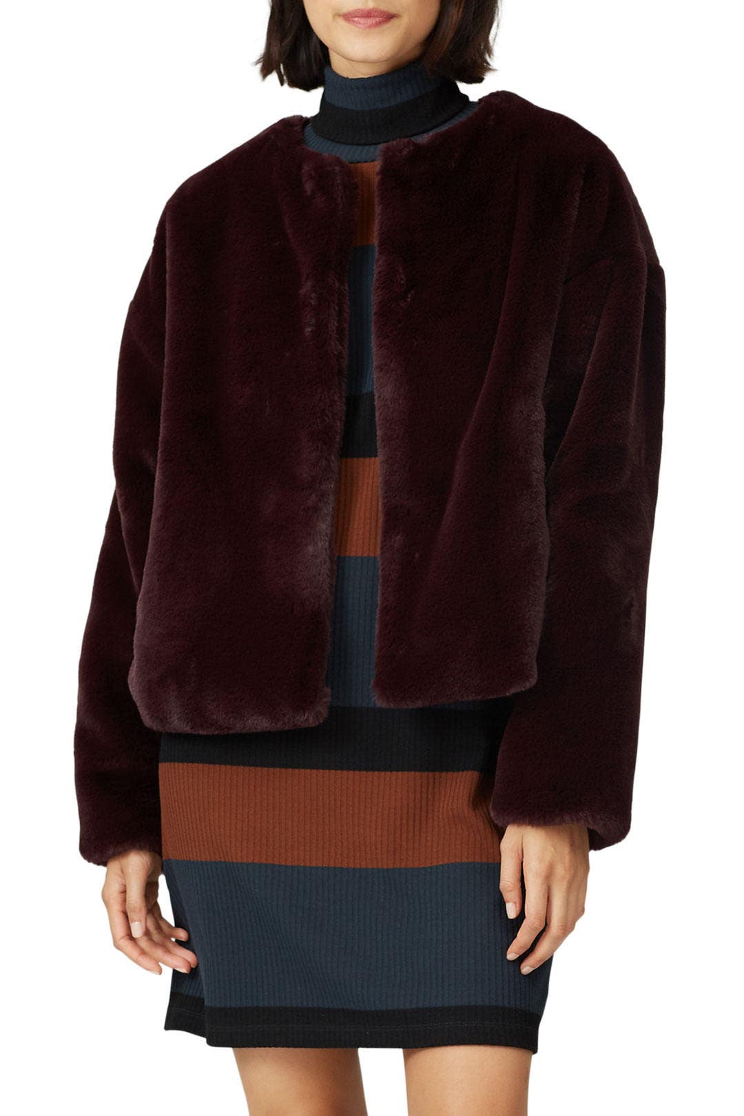 Starry Night Faux Fur Jacket by Sanctuary 1