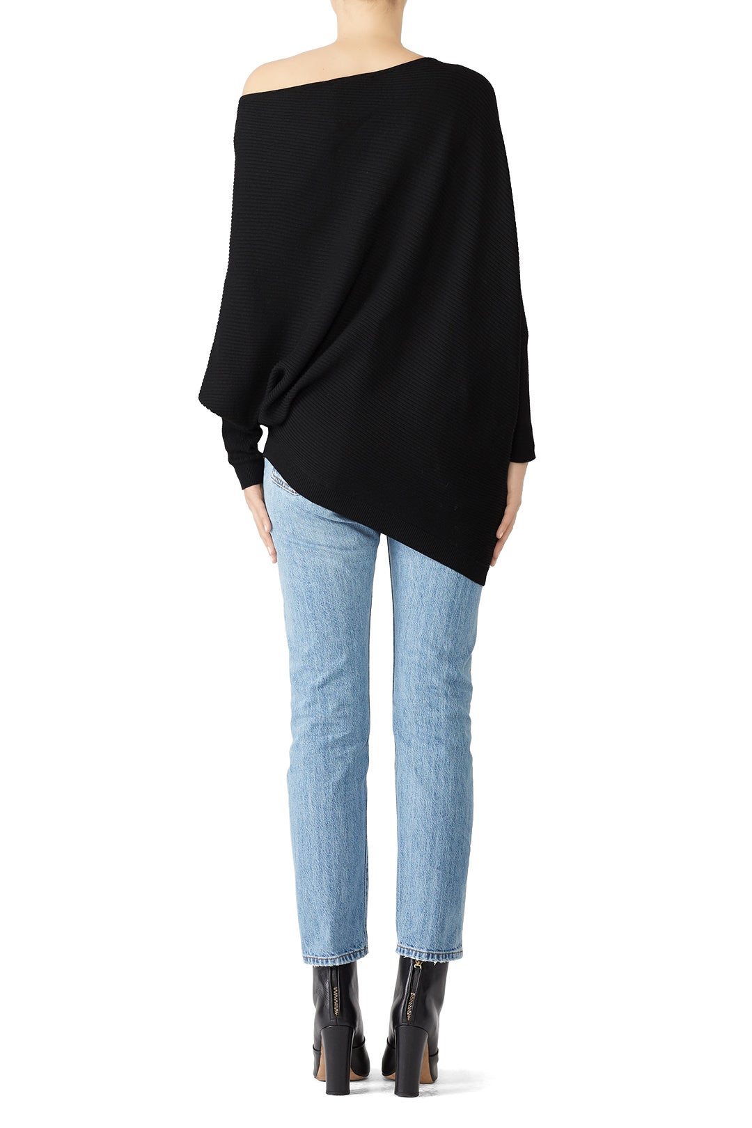 Black Dash Sweater by Wish 2