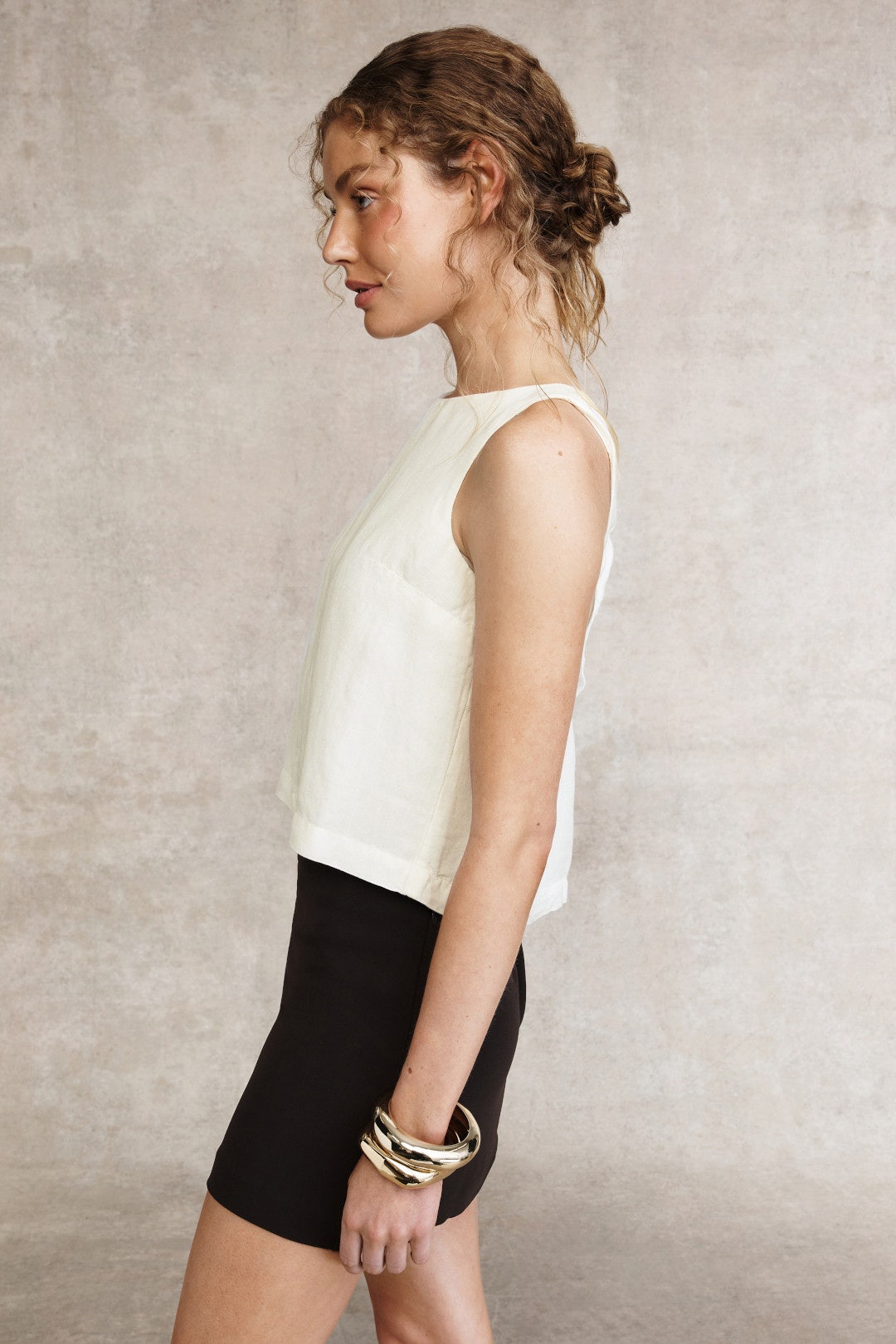Birdie Linen Swing Top by French Connection 1