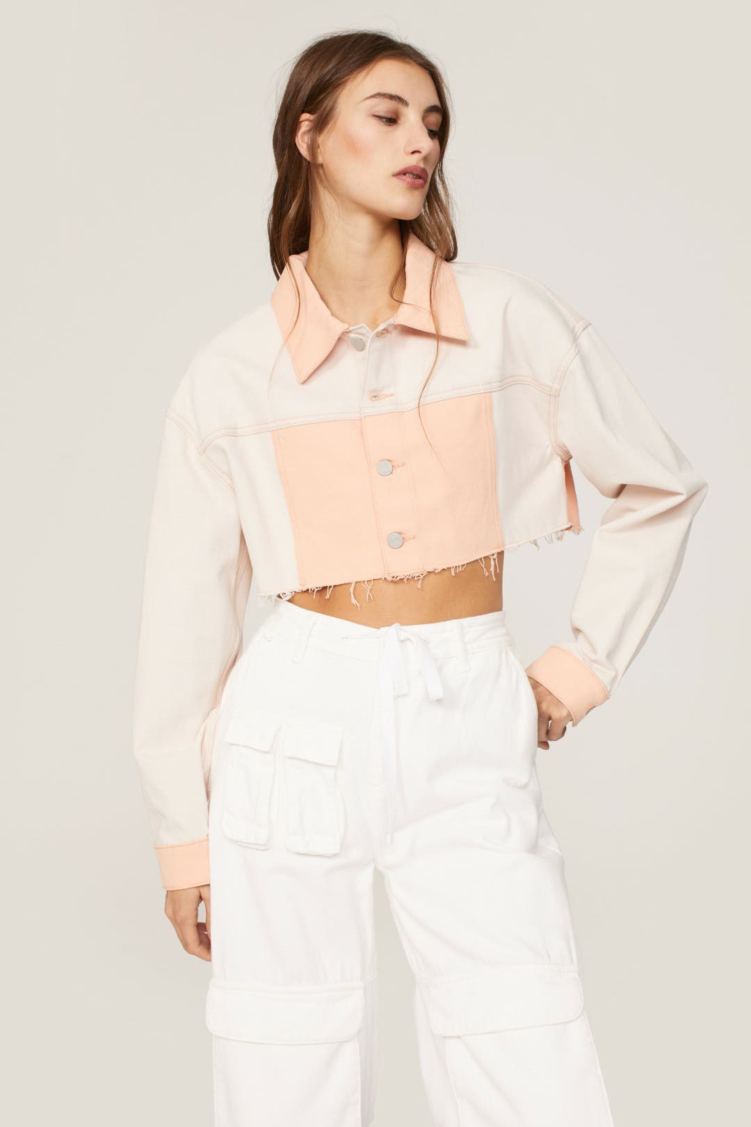 Micro Cropped Jacket by Hudson | Rent the Runway