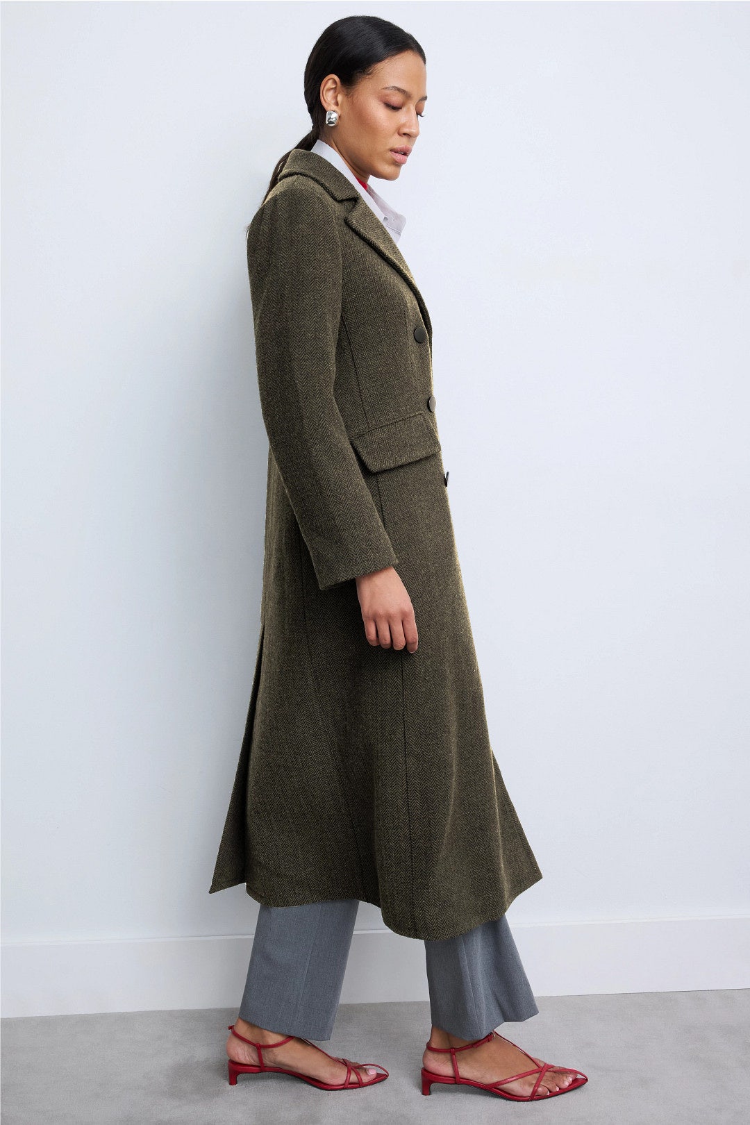 Classic Wool Coat by PLAN C x RTR 1
