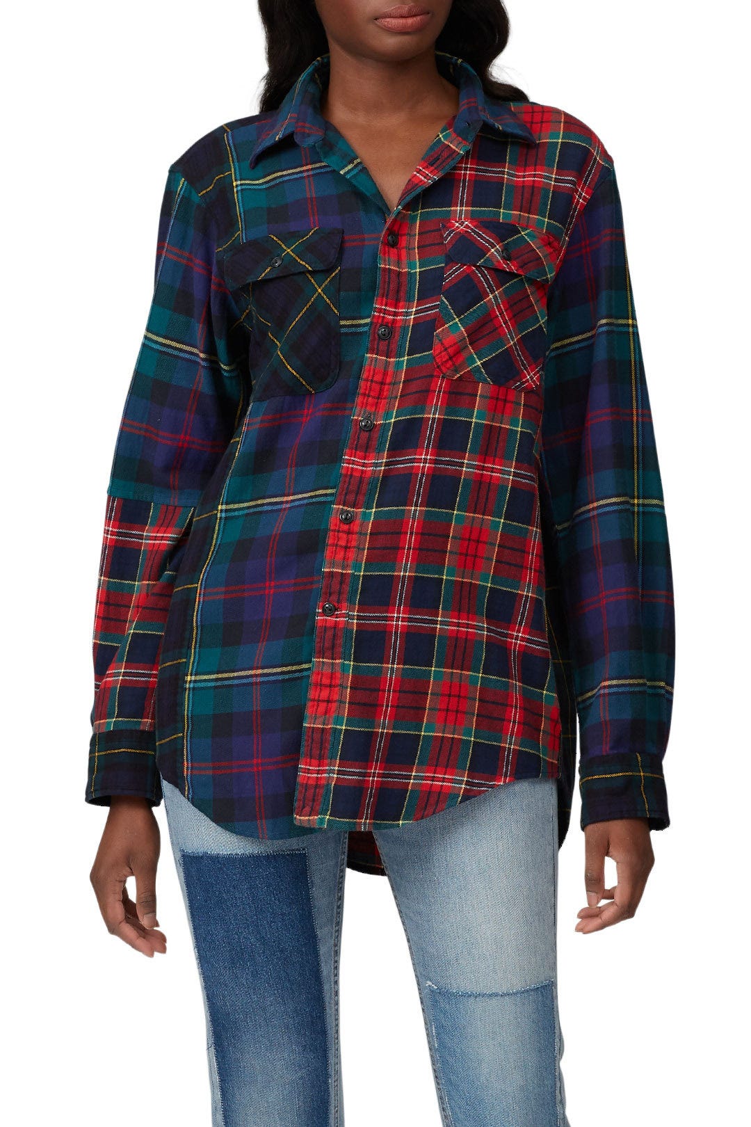 Contrast Plaid Shirt by Polo Ralph Lauren 1