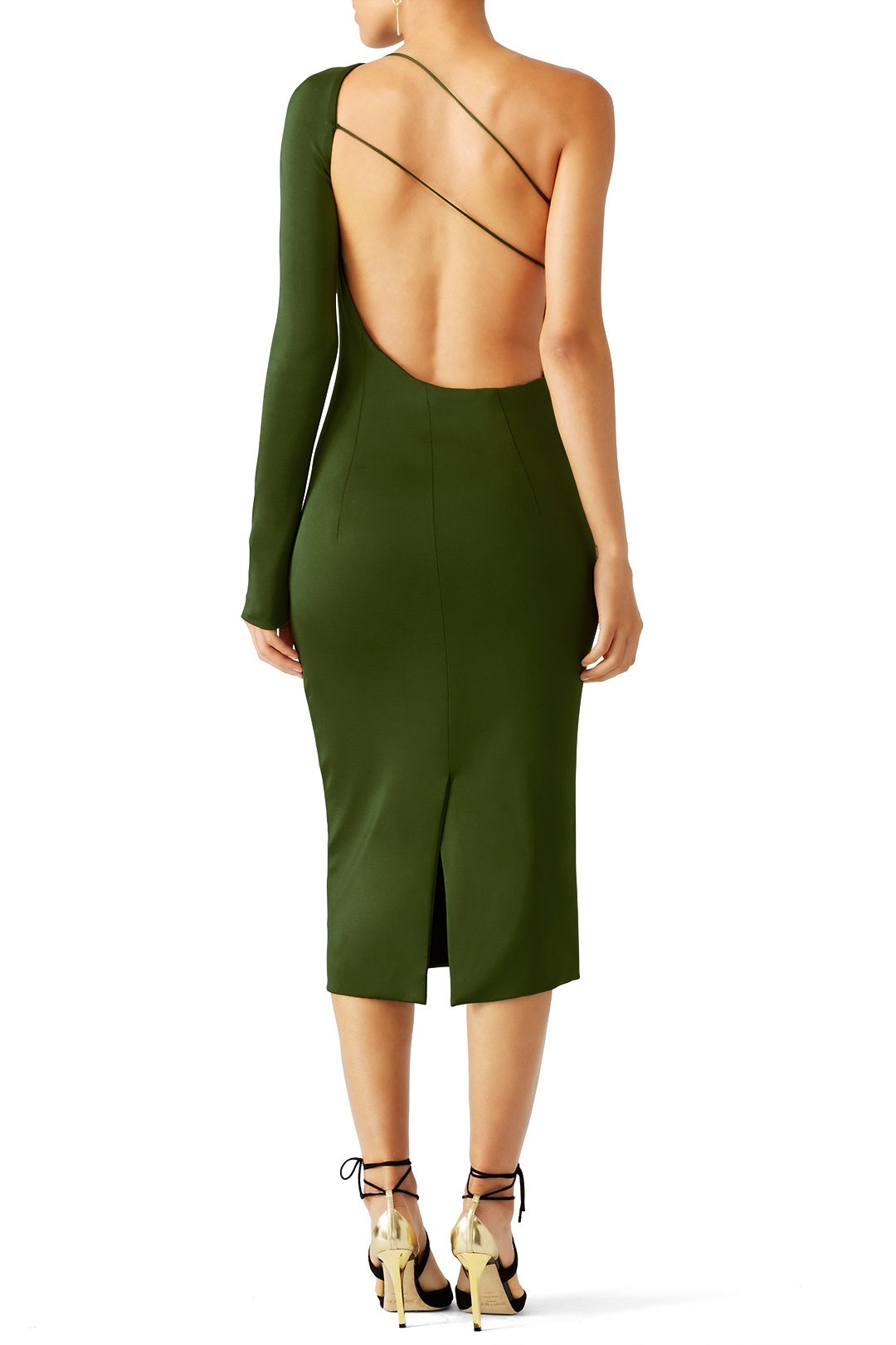 Green Claudia Dress by Cushnie 2