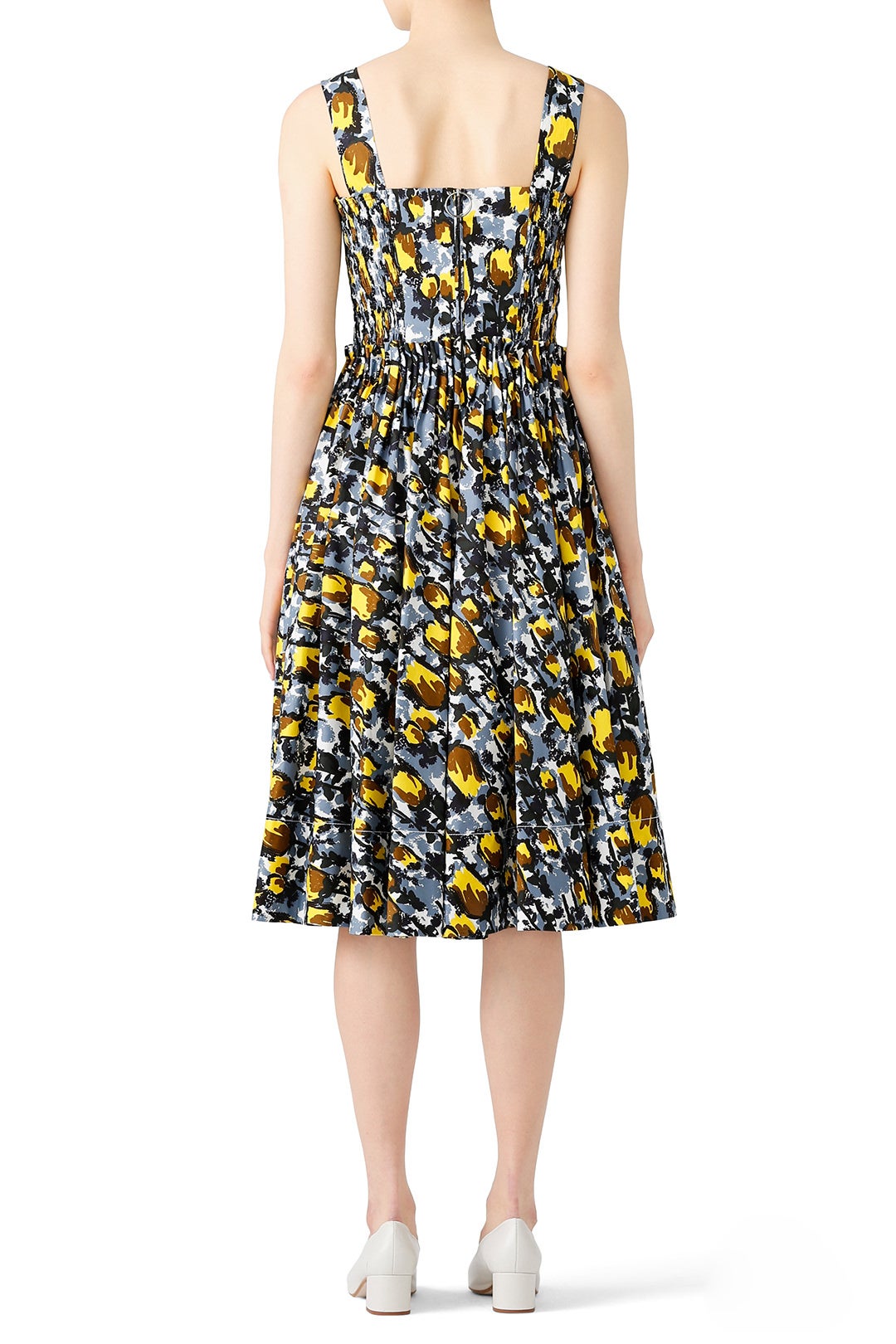 Citrus Full Skirt Dress by Marni 1