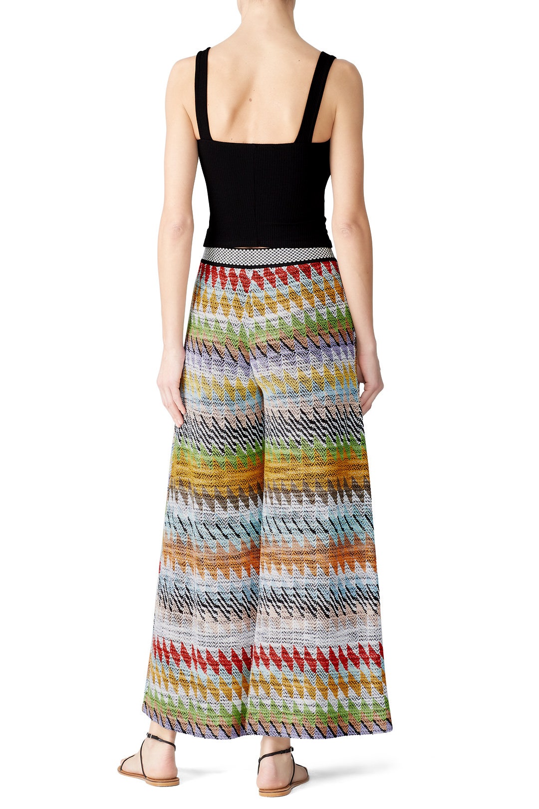 Zig Zag Knit Trousers by Missoni 1
