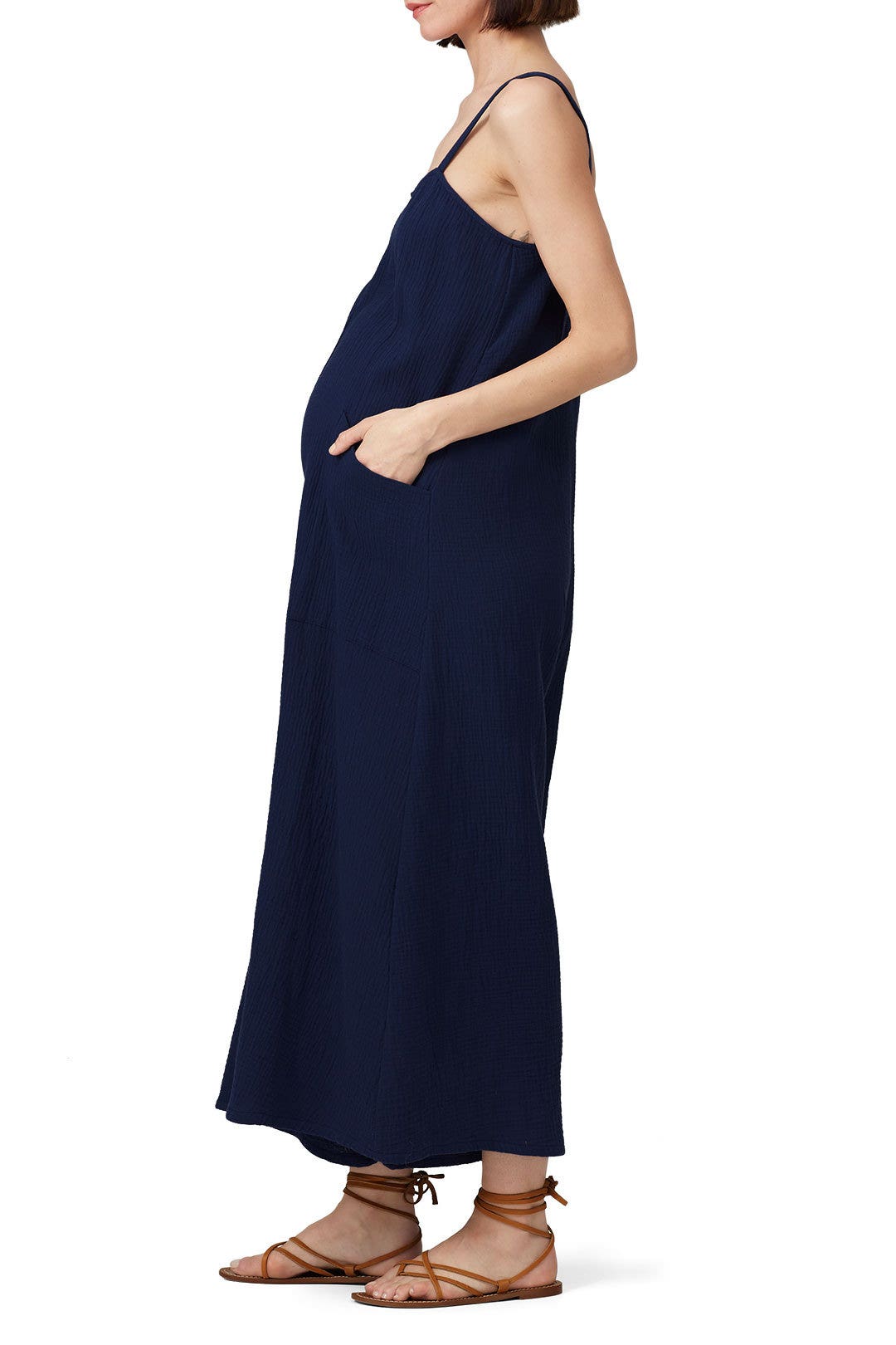 Gauze Hugo Maternity Jumpsuit by Rachel Pally 1