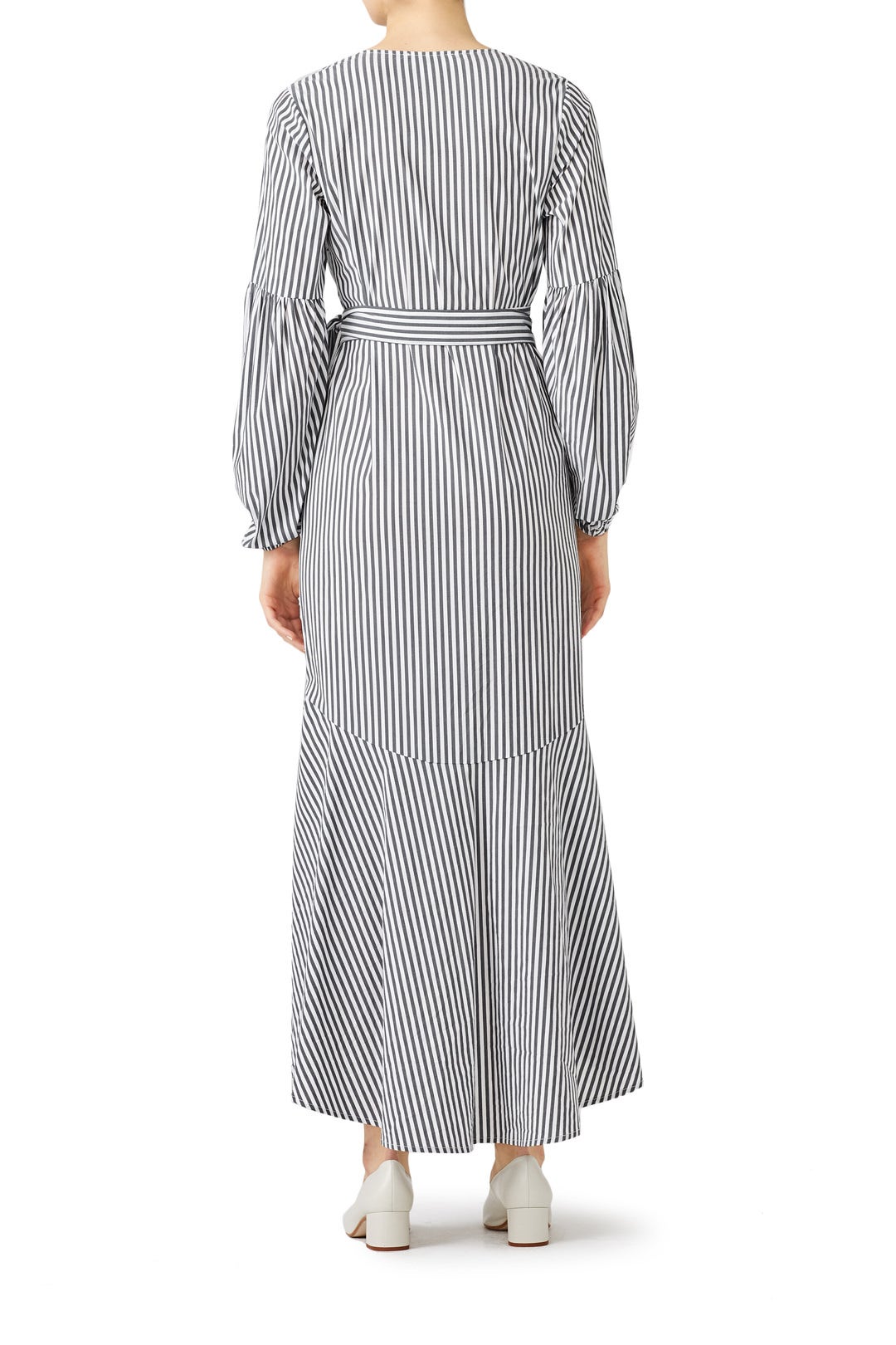 Superior Stripe Wrap Maxi by Shilla 2