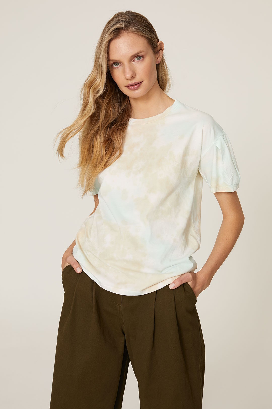 Pastel Tie Dye T-Shirt by sita murt 1