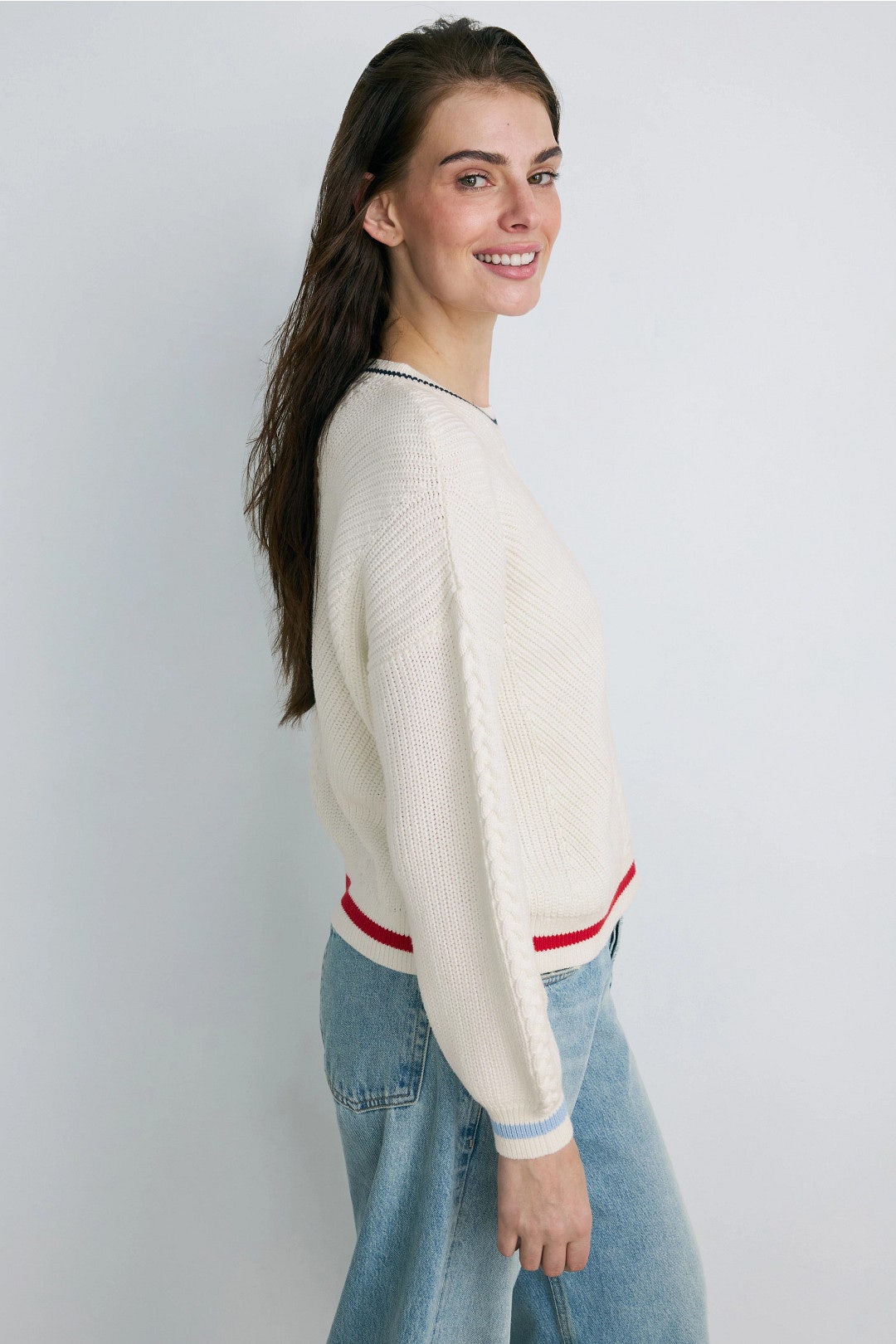 Vienna Tipped Sweater by Splendid 1