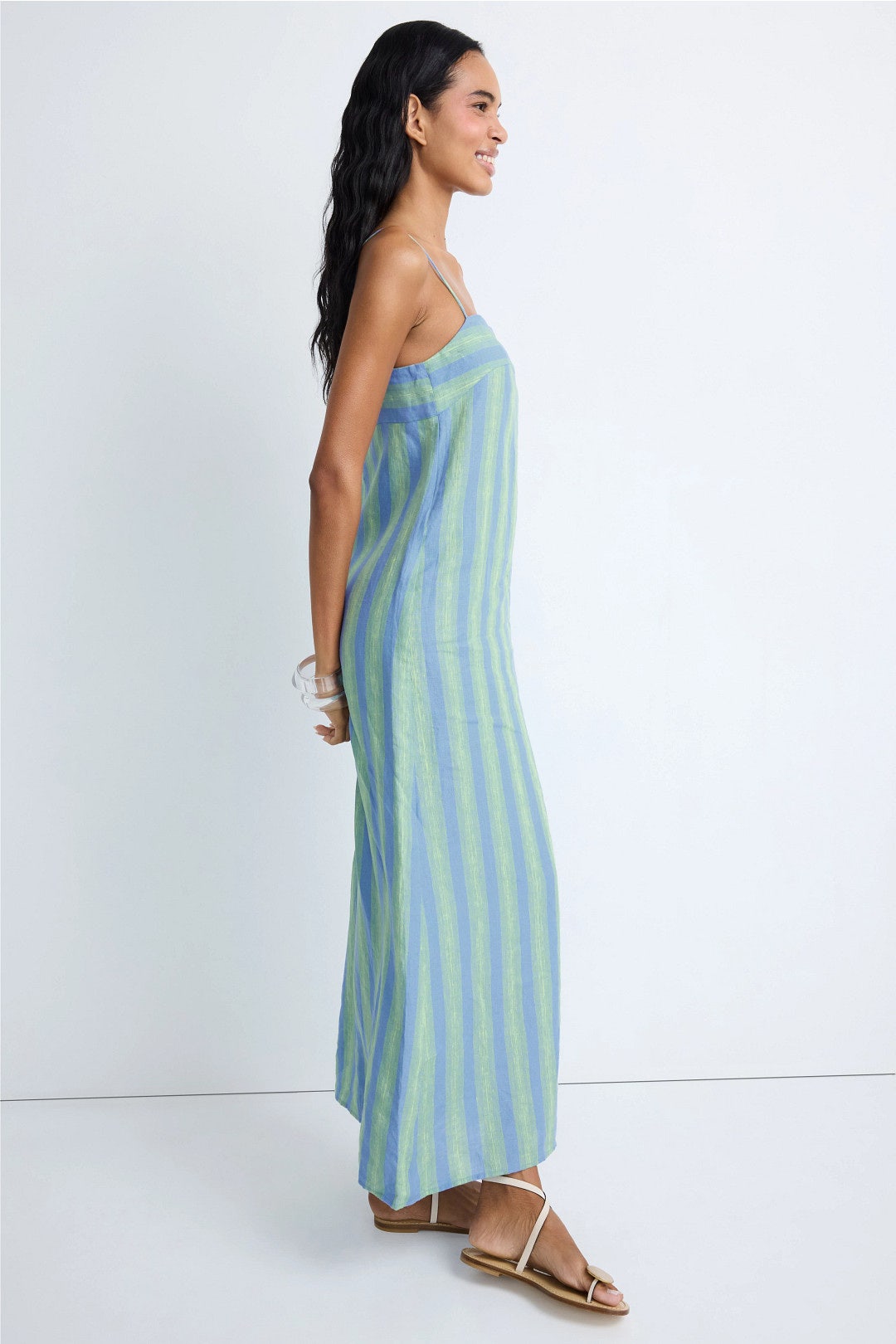 how long is a midi dress Teal Satin Wrap Top Long Sleeve Midi Dress – AX Paris main image 1