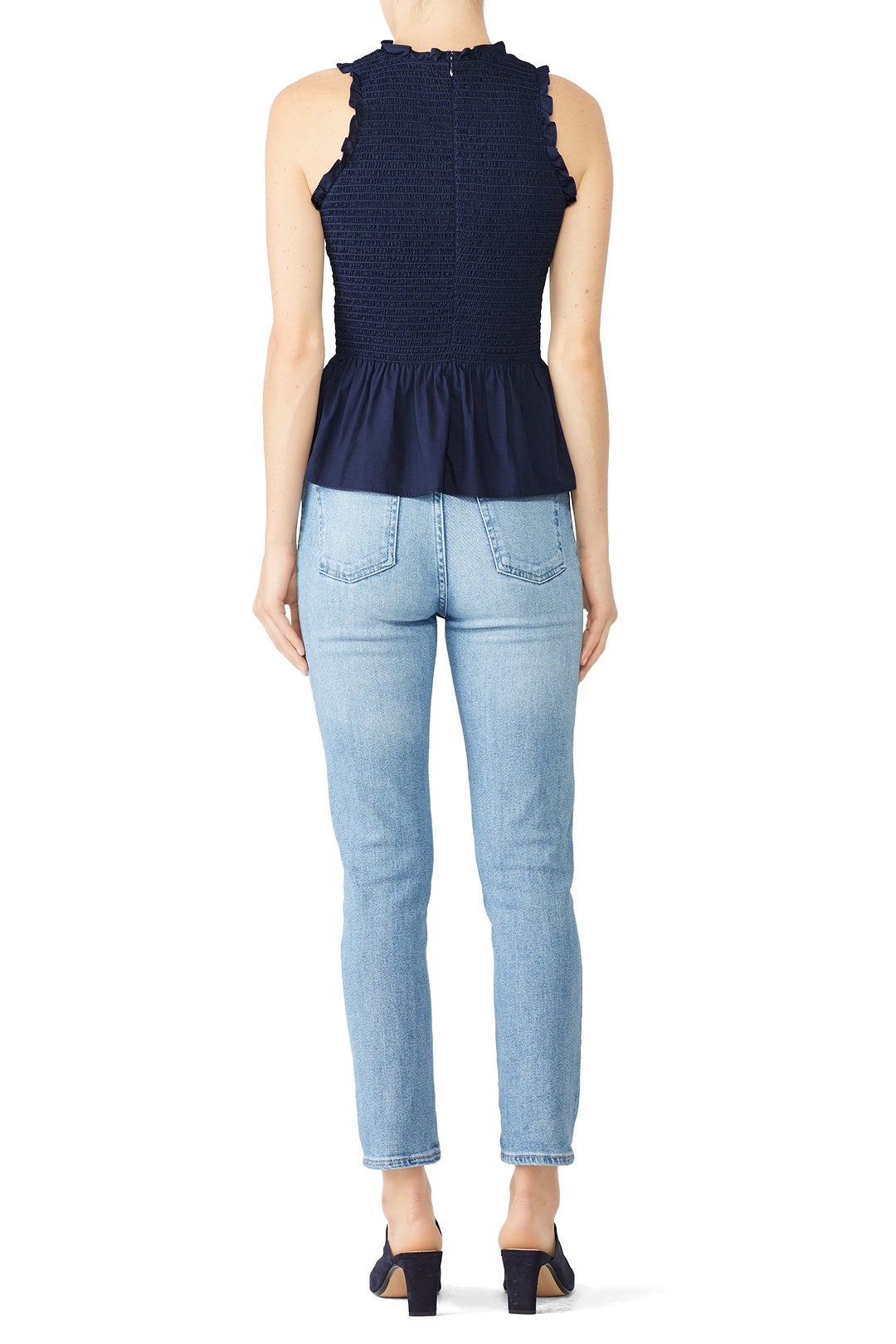 Blue Lorraine Top by Amanda Uprichard 1