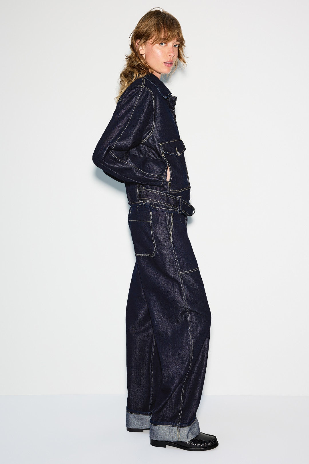 Nelson Belted Trucker Jacket