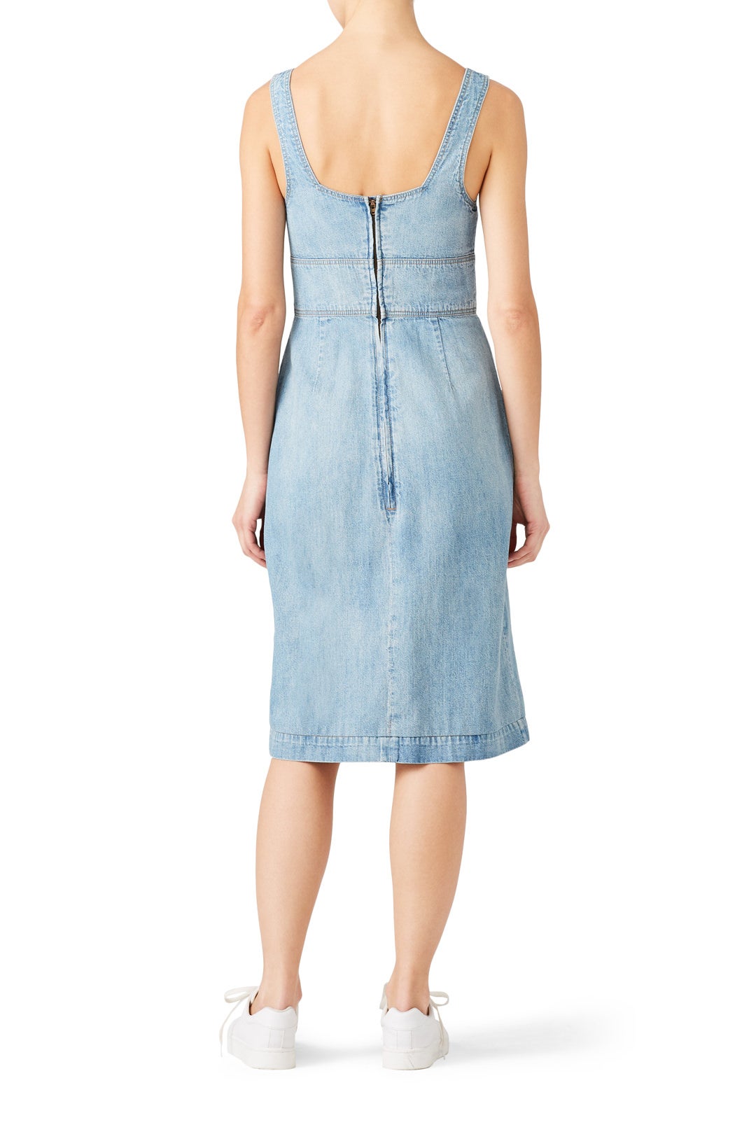 Drapy Denim Dress by La Vie Rebecca Taylor | Rent the Runway