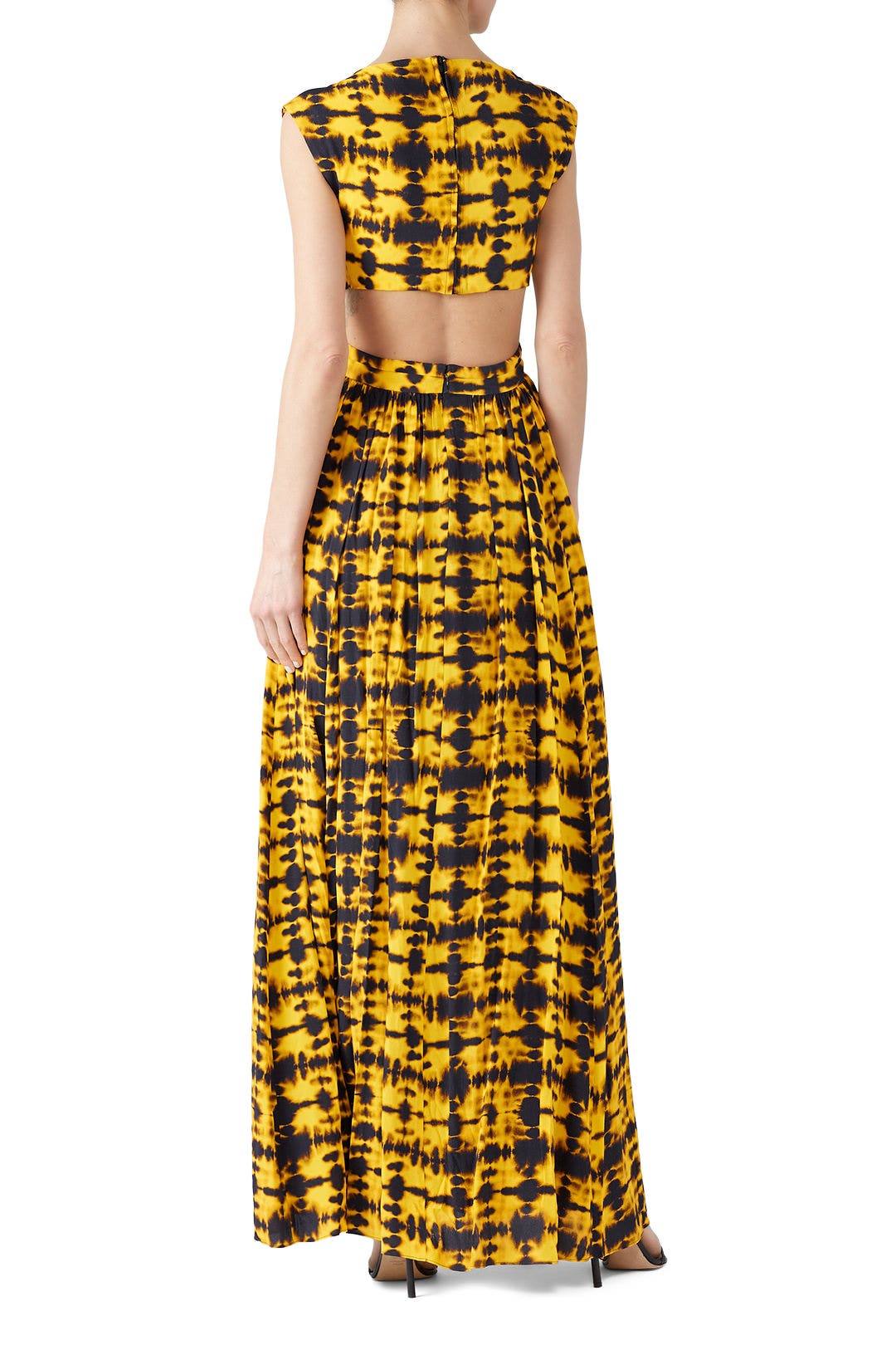 Yellow Tie Dye Maxi by Proenza Schouler 1