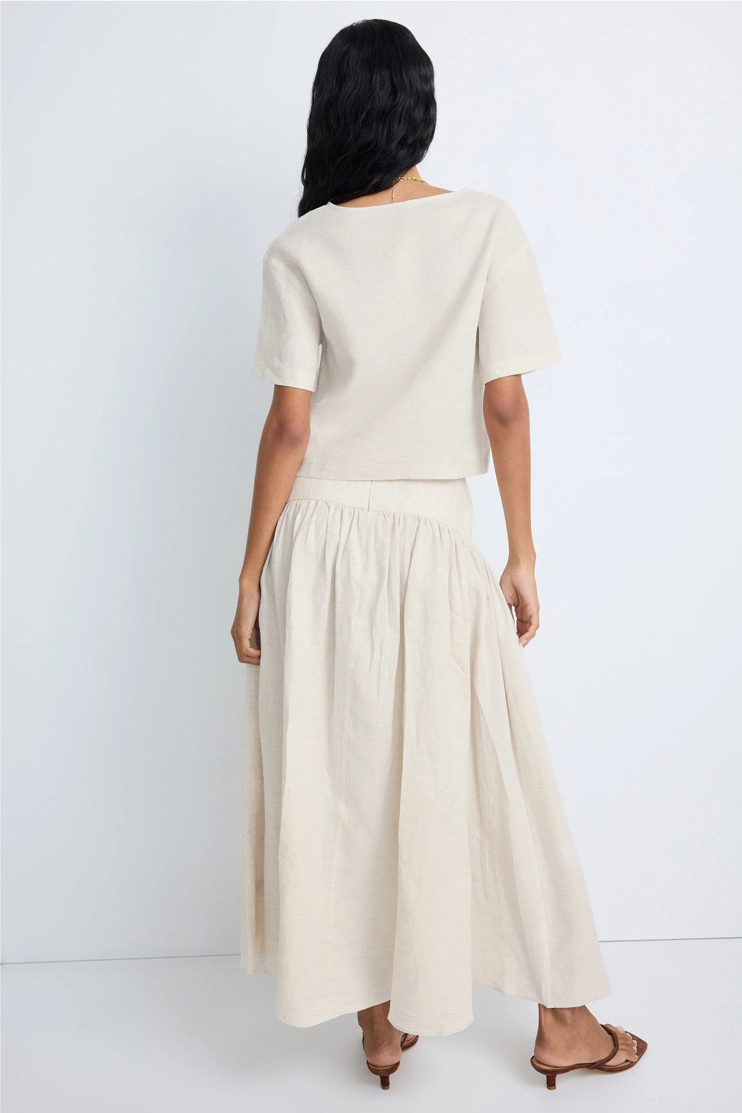 Ava Linen Top by Staud 2
