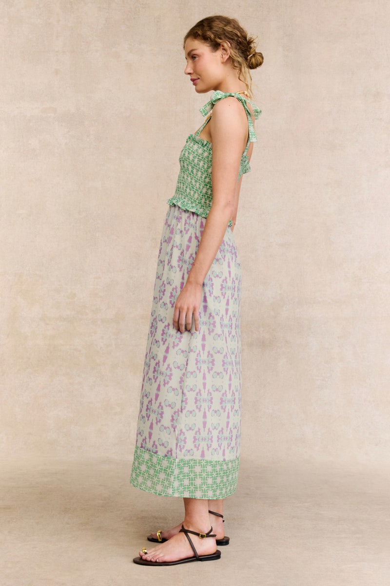 Thandi Tribal Ink Blot Dress by Caballero - Photo 1