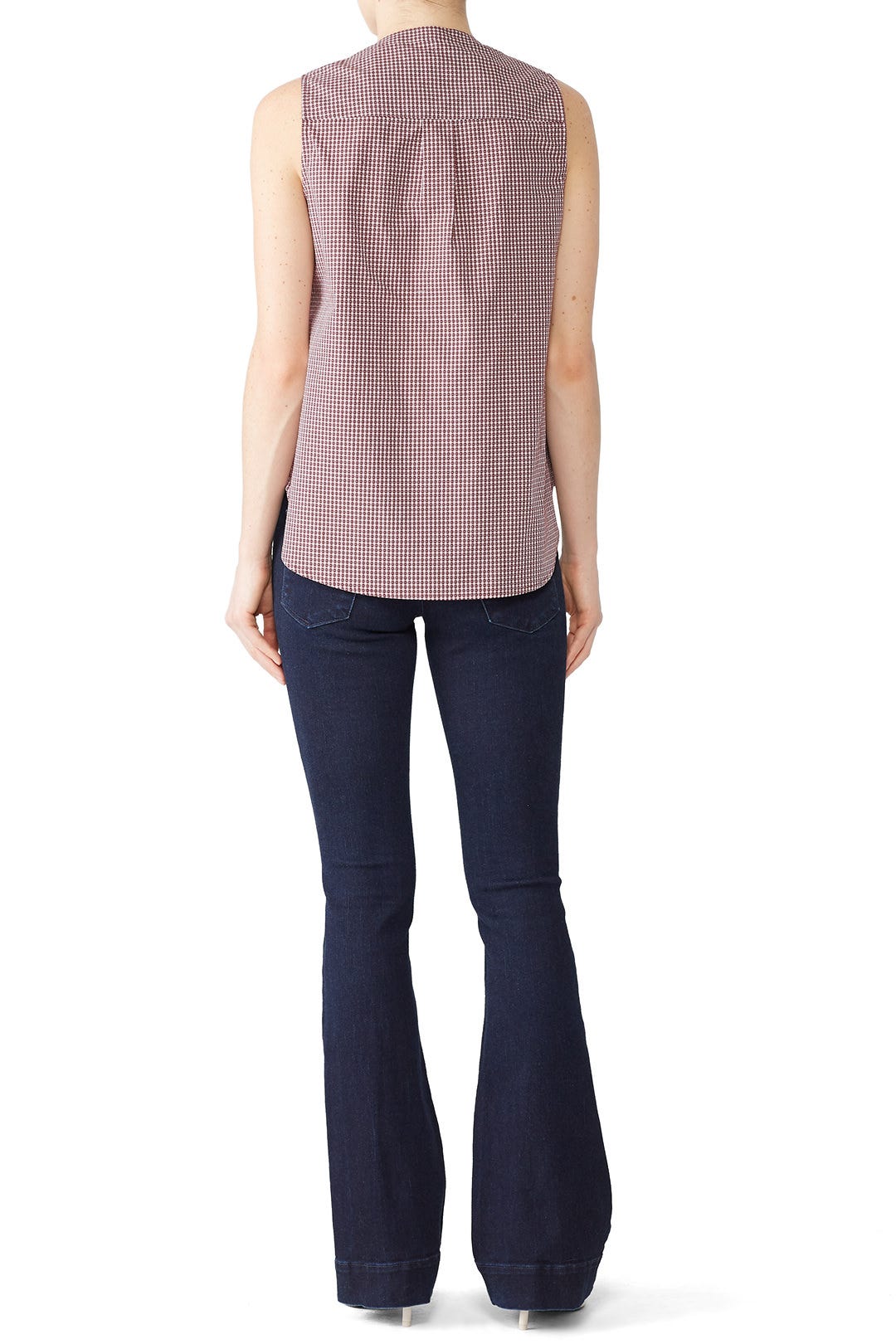 Sleeveless Ruffle Hem Top by Derek Lam 10 Crosby 2