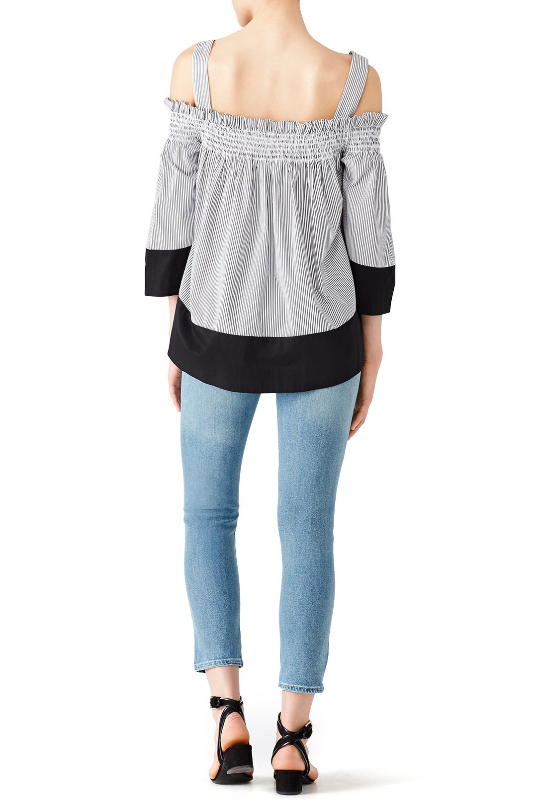 Cold Shoulder Smock Top by KENDALL + KYLIE 2