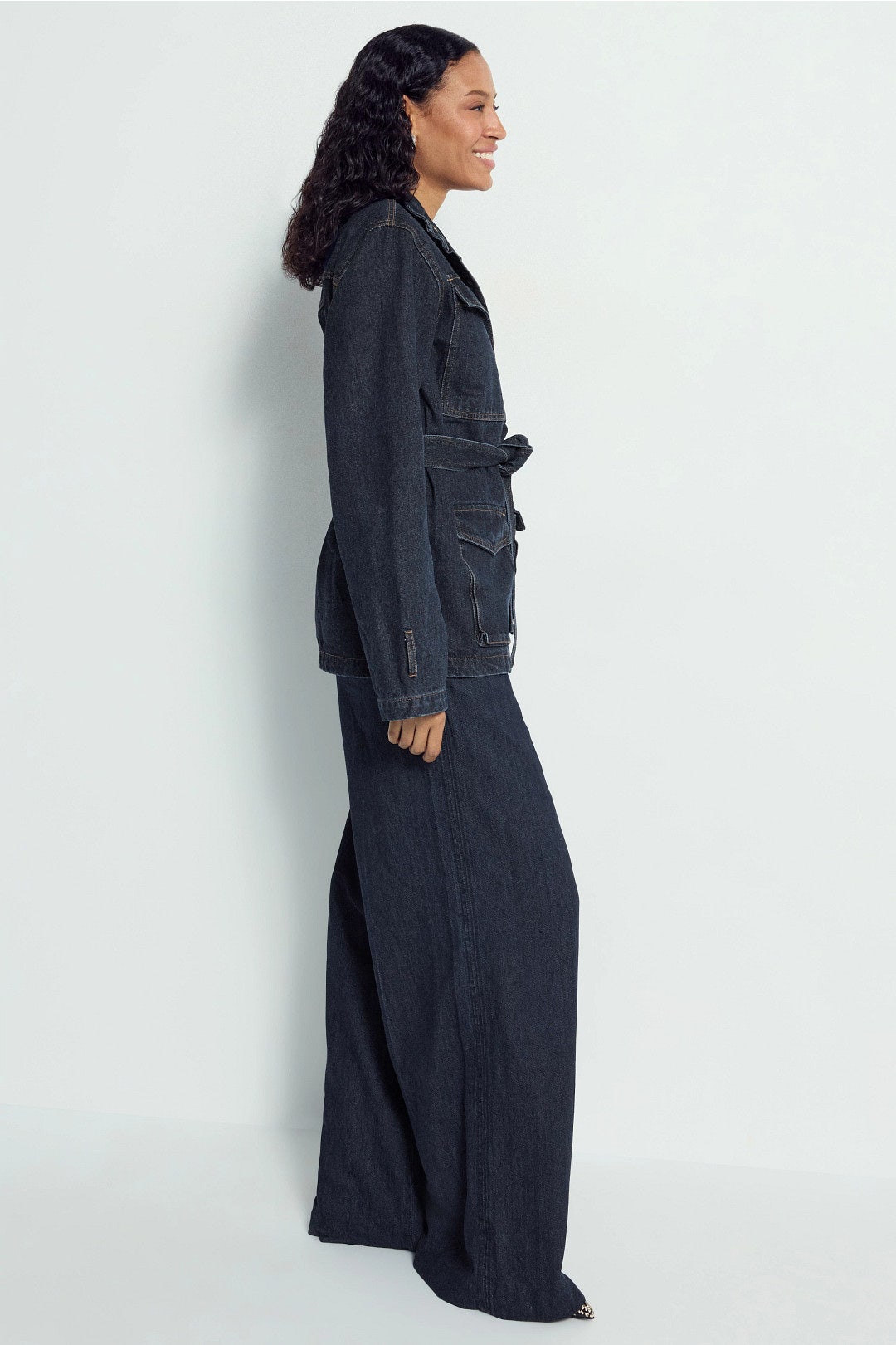 Denim Sweetness Jacket by Lioness 1