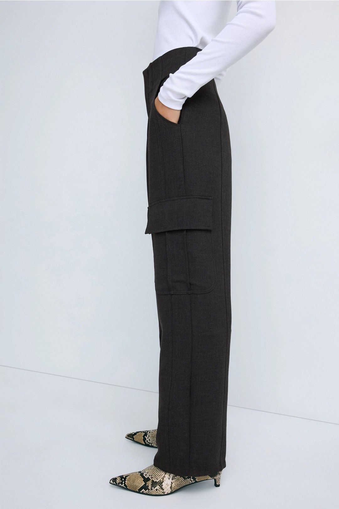 Lynda Tailored Utility Pant