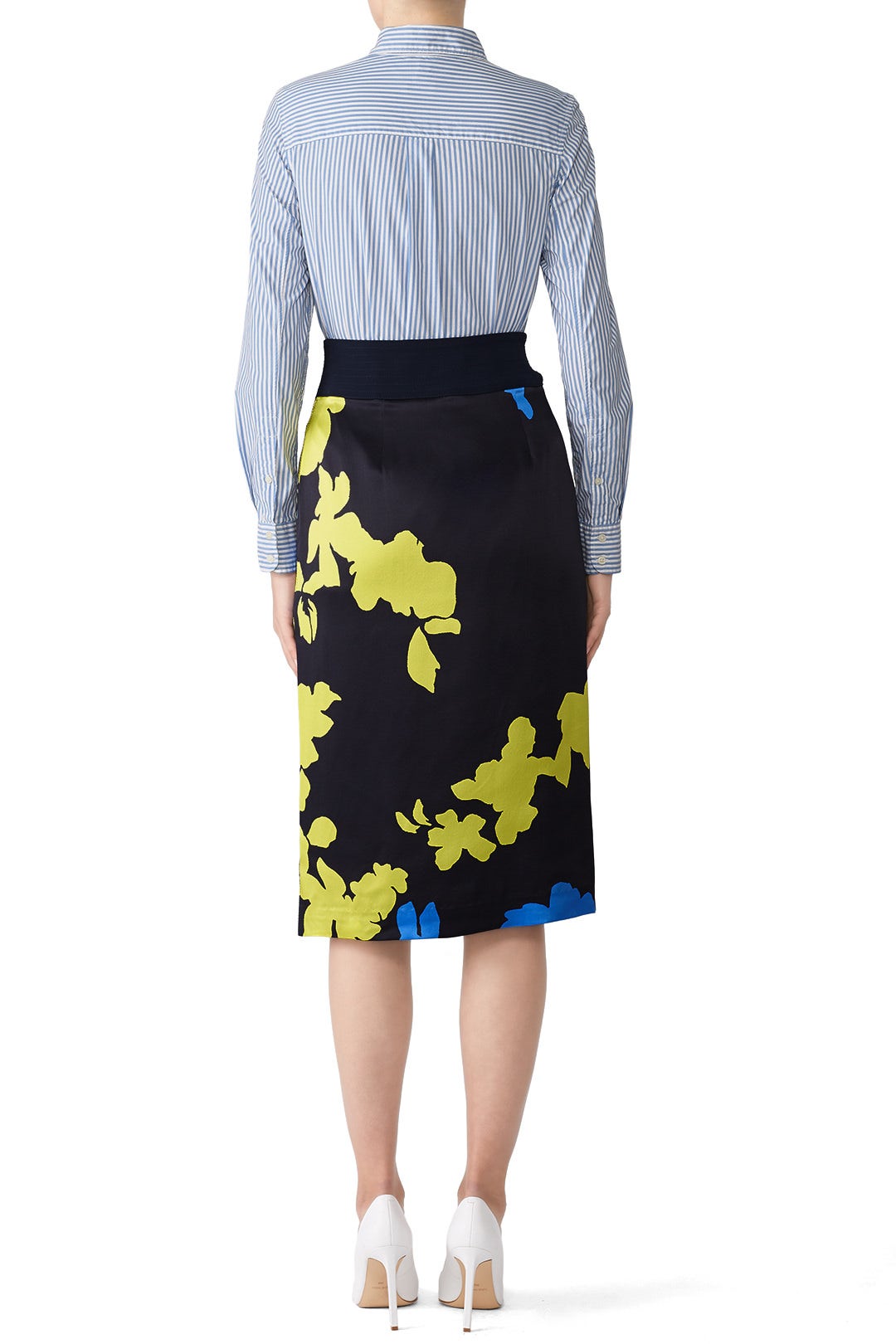 Camo Floral Samra Skirt by Tanya Taylor 1