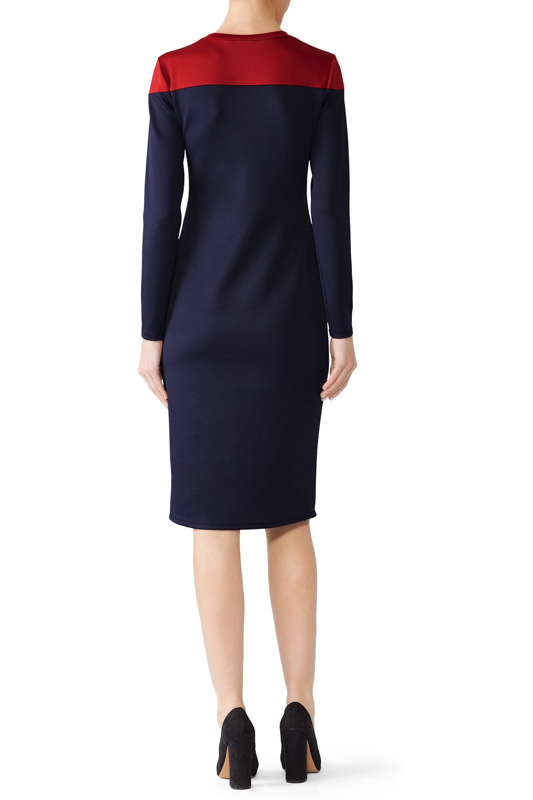 Colorblock Yoke Sheath by Waverly Grey 2