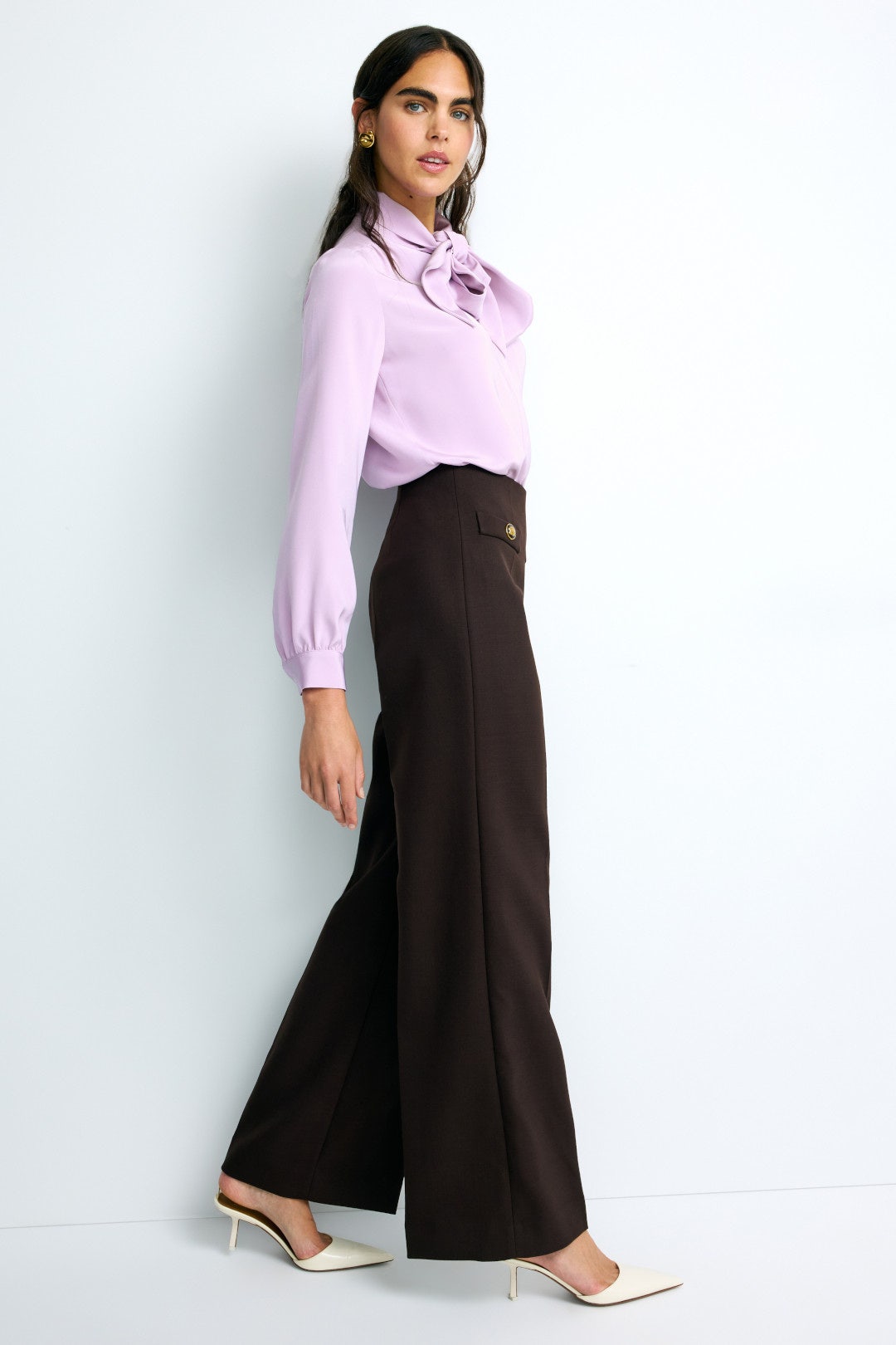 Tie-Neck Blouse by Ann Mashburn 1