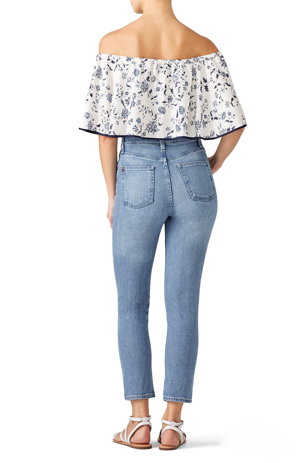 Emma Floral Crop Top by Greylin 2