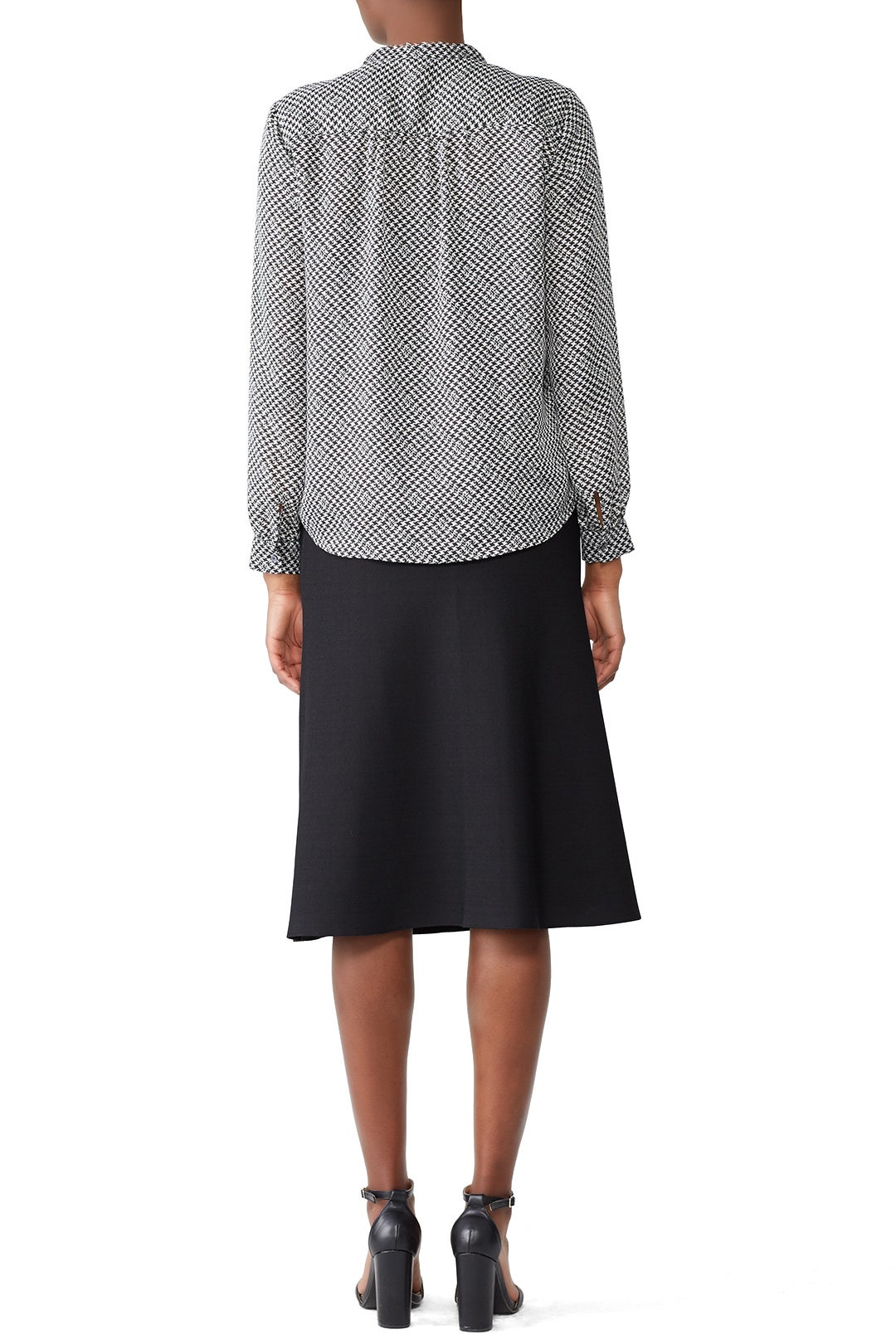 Houndstooth Mintee Blouse by Joie 1