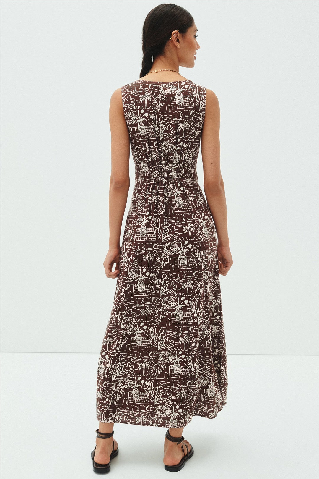 Camila Printed Maxi Dress by Marine Layer 2