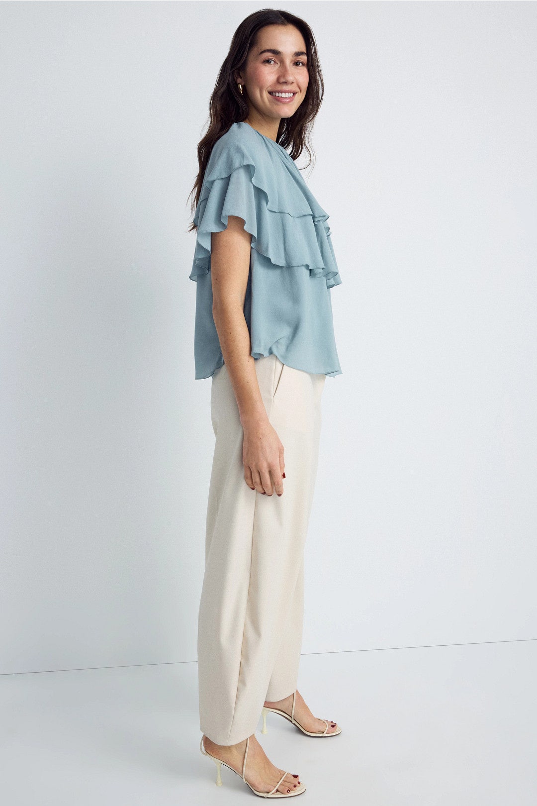 Nina Ruffle Top by By Malene Birger 1