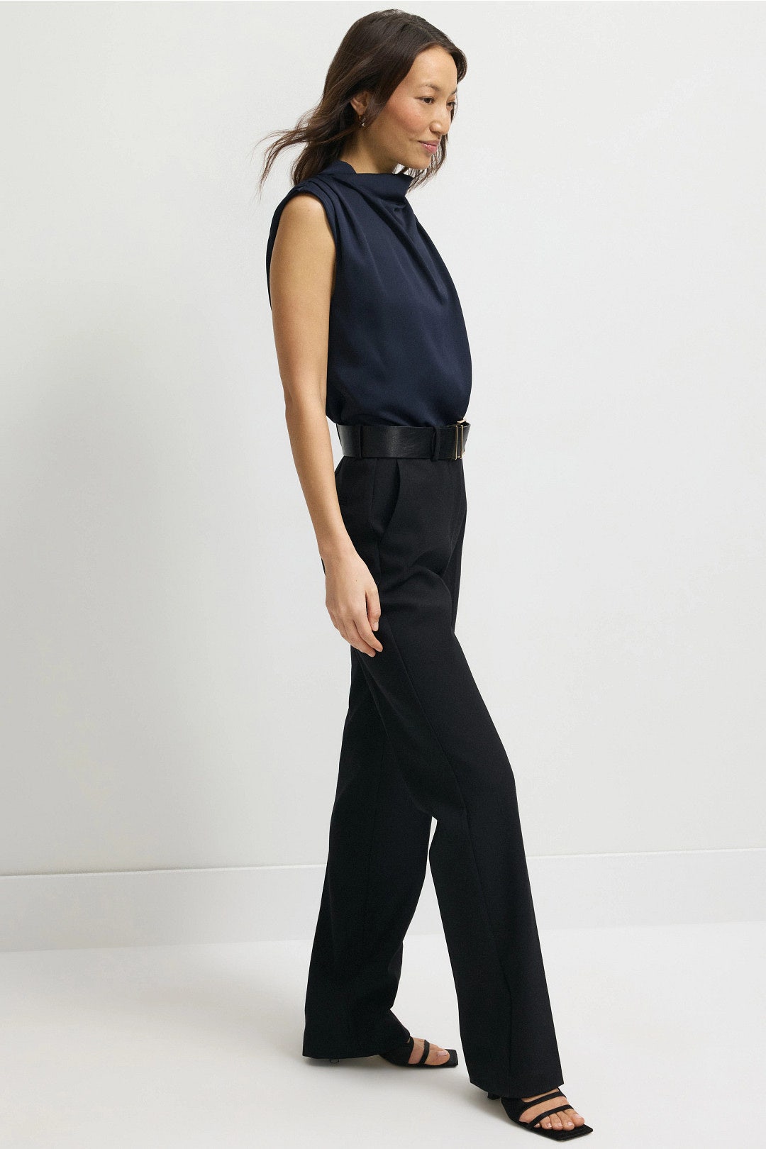 Allegra Gathered Neck Blouse by Modern Citizen 1