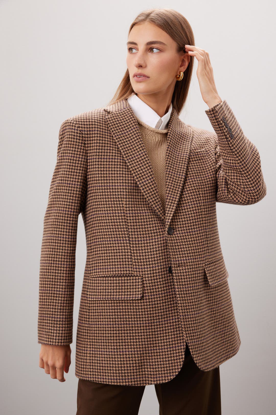 Relaxed Plaid Blazer by Polo Ralph Lauren | Rent the Runway