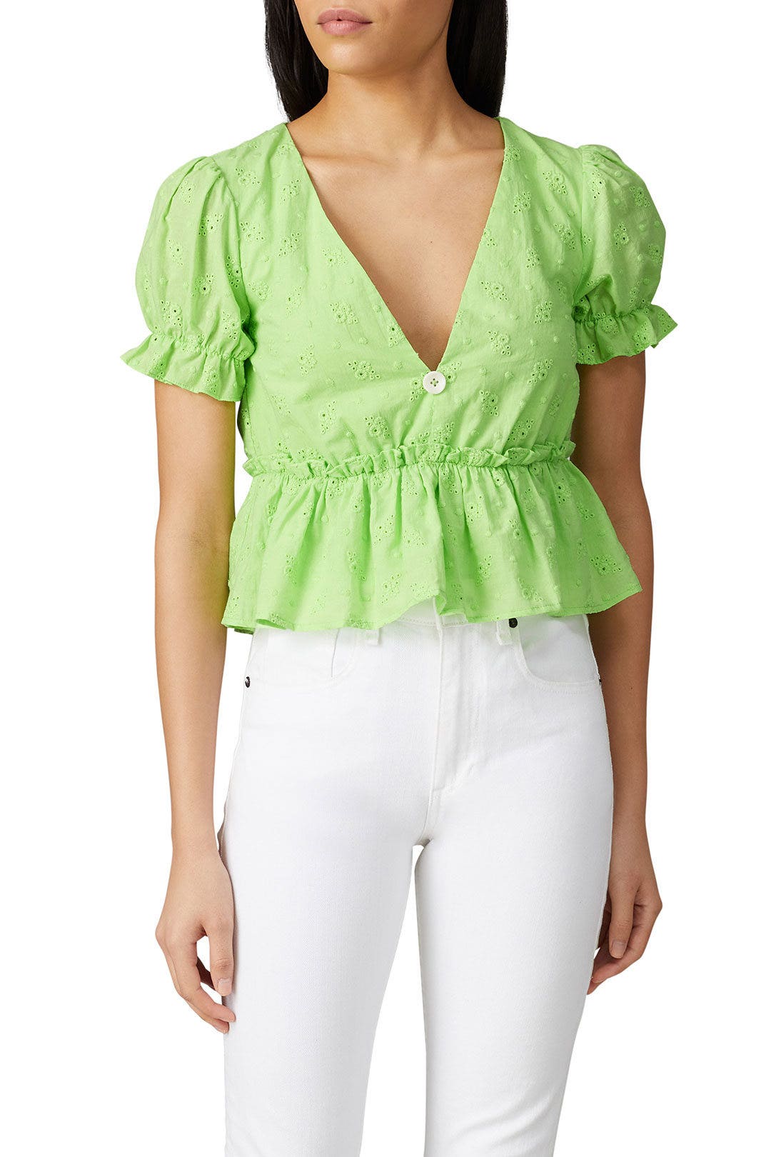 Willow V-Neck Top by Line + Dot 1