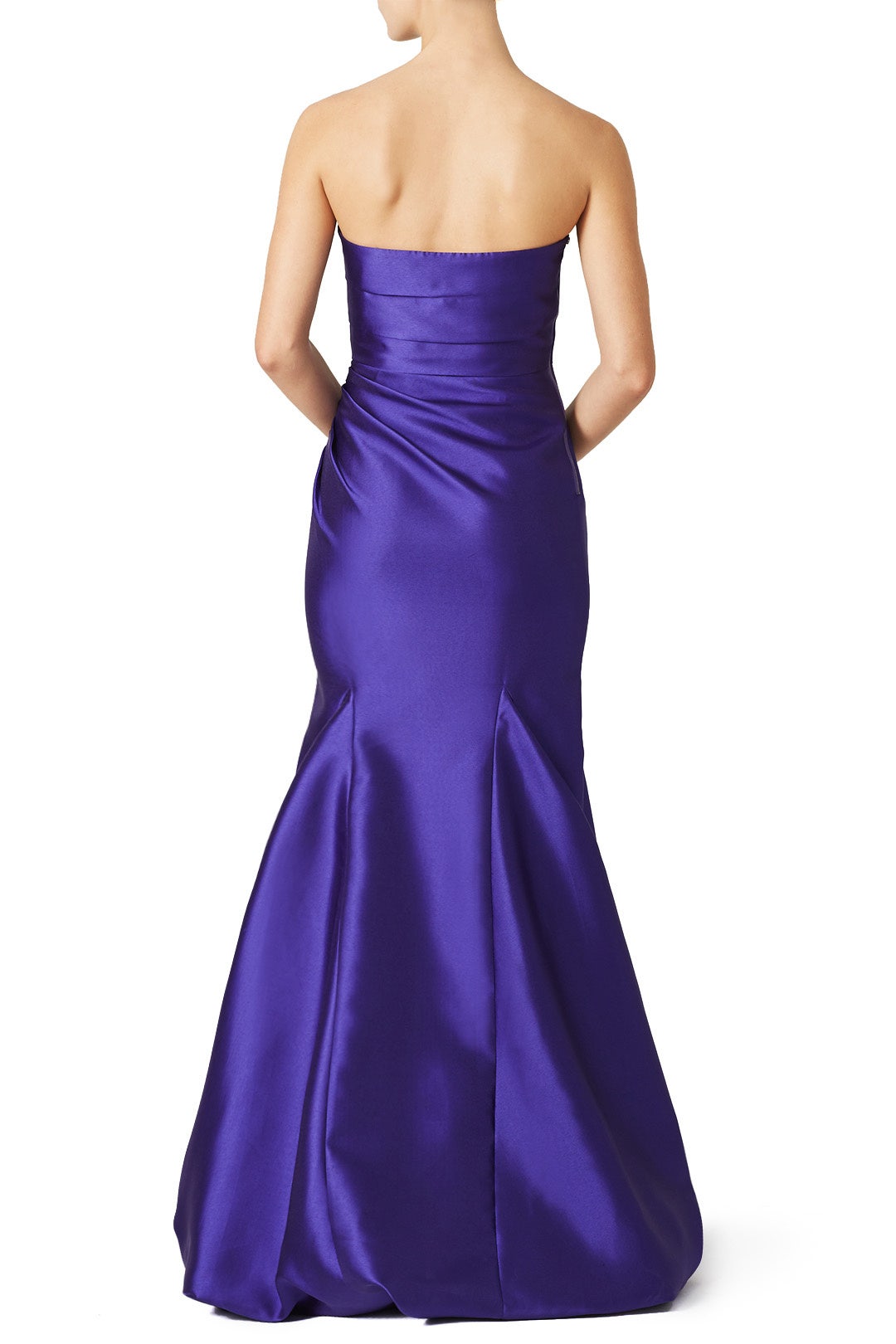 Amethyst Mikado Gown by Badgley Mischka 1