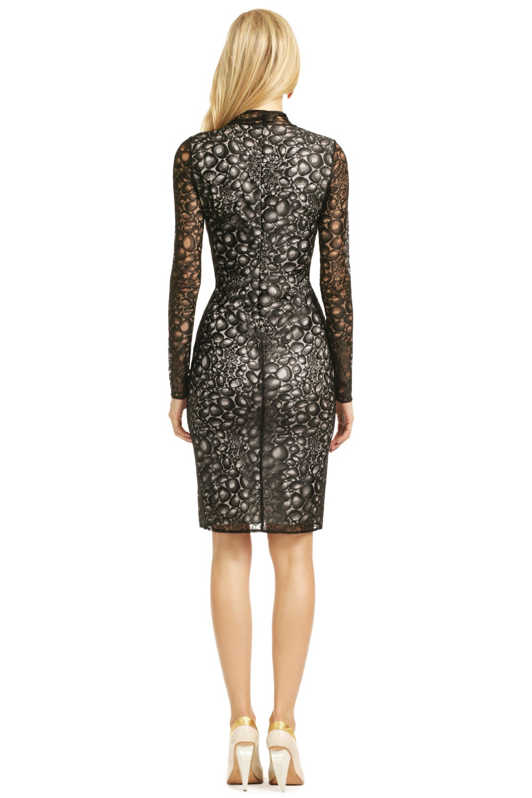 Pebble Illusion Dress by Diane von Furstenberg 2