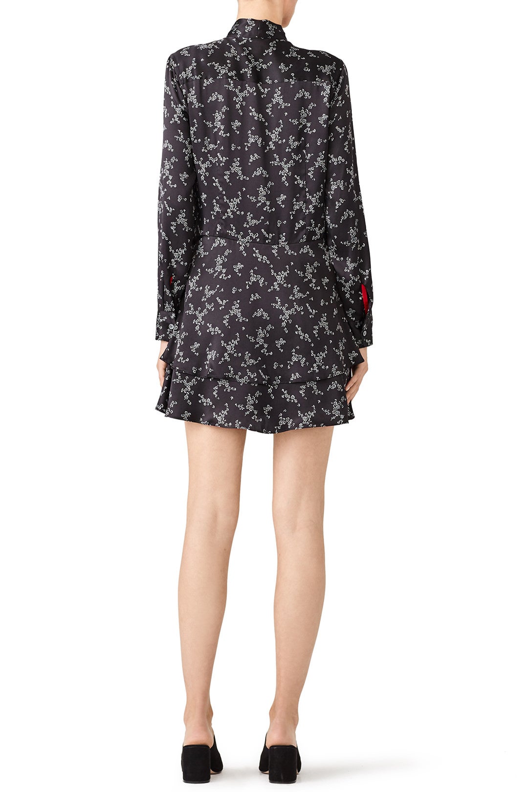 Natalia Tie Neck Dress by Equipment 1