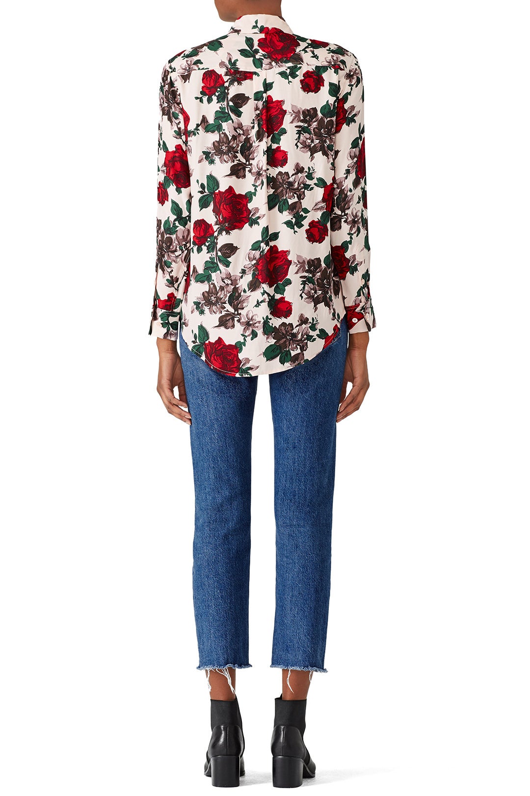 Signature Floral Top by Equipment 2