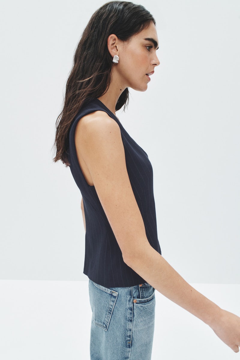 Julinia Pinstripe Vest by BOSS - Photo 1
