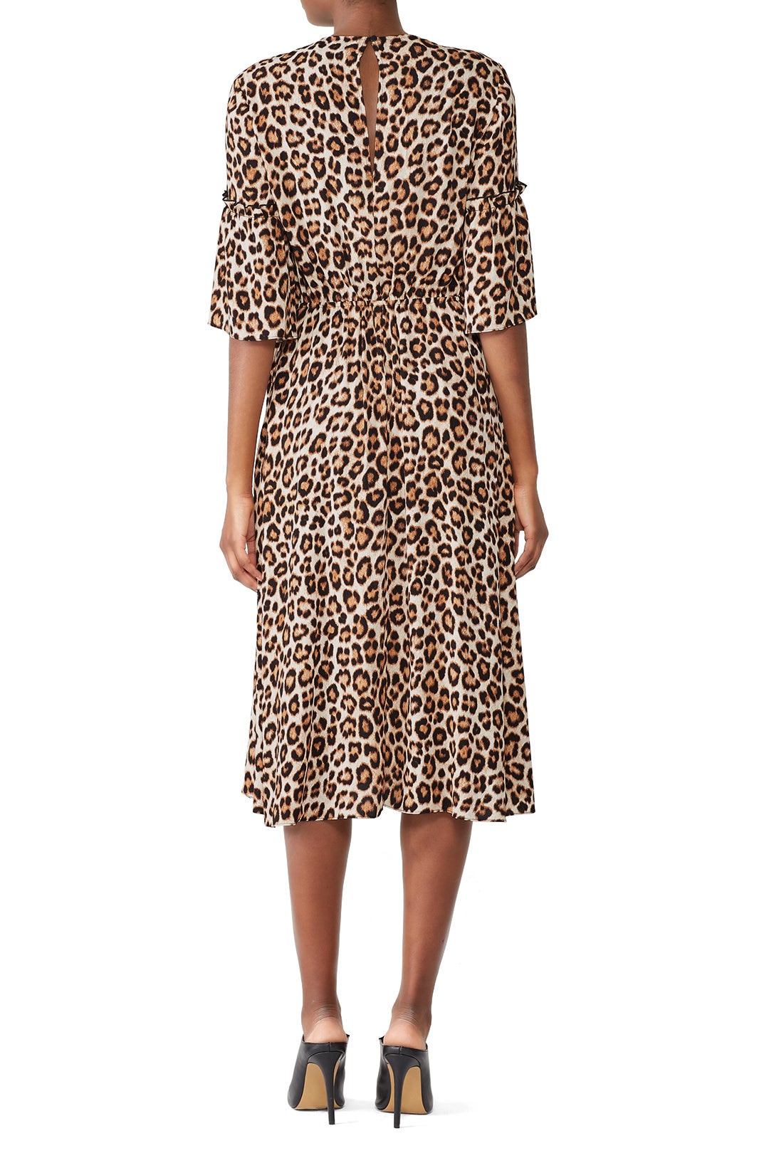 Leopard Mathieu Dress by Just Female 1