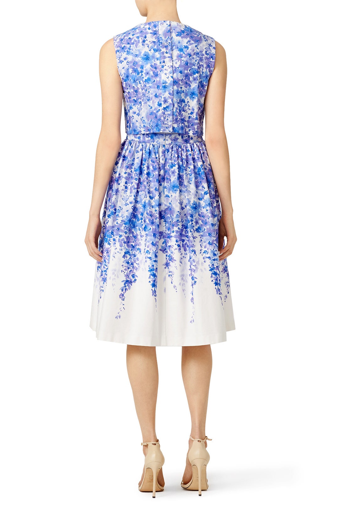 Blue Floral Fling Dress by Slate & Willow 1