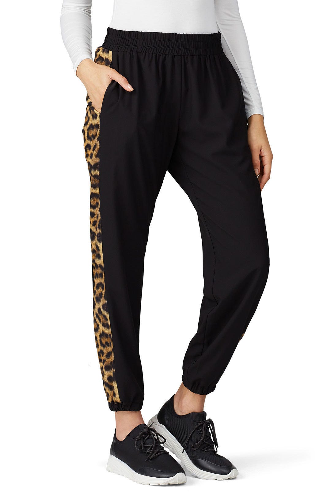 Leopard Goals Track Pants by Terez 1
